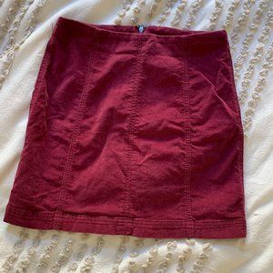 Free People suede Mini